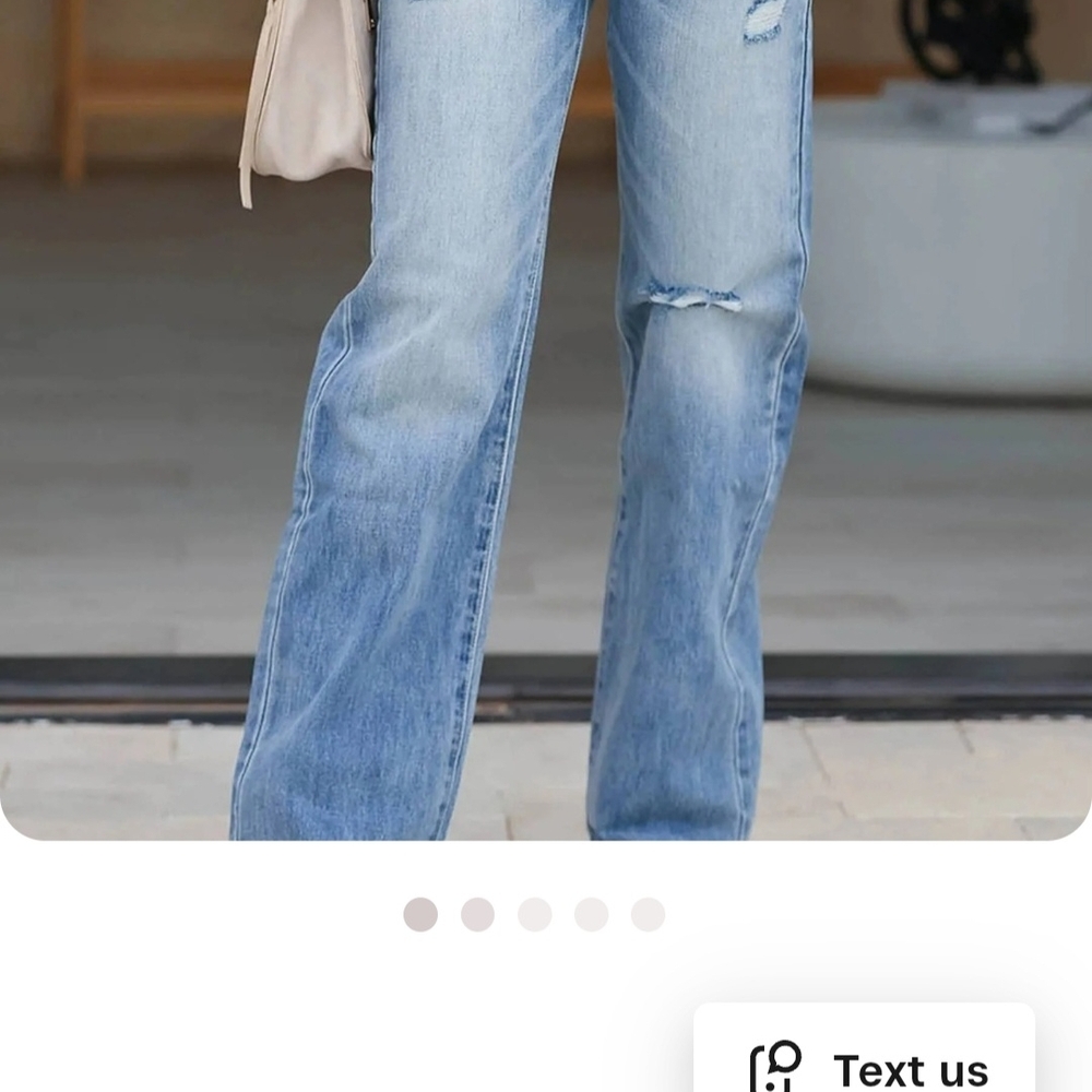 Classic Blue Distressed Women Jeans